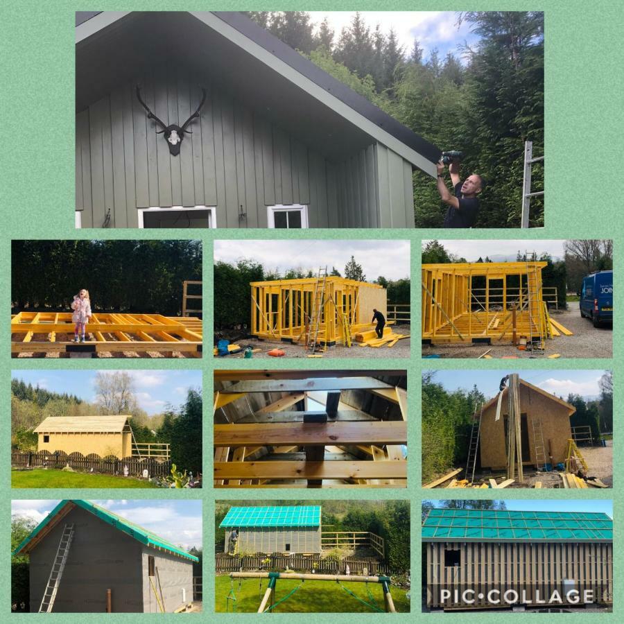 Antler Cabin At Woodlea Spean Bridge Exterior foto